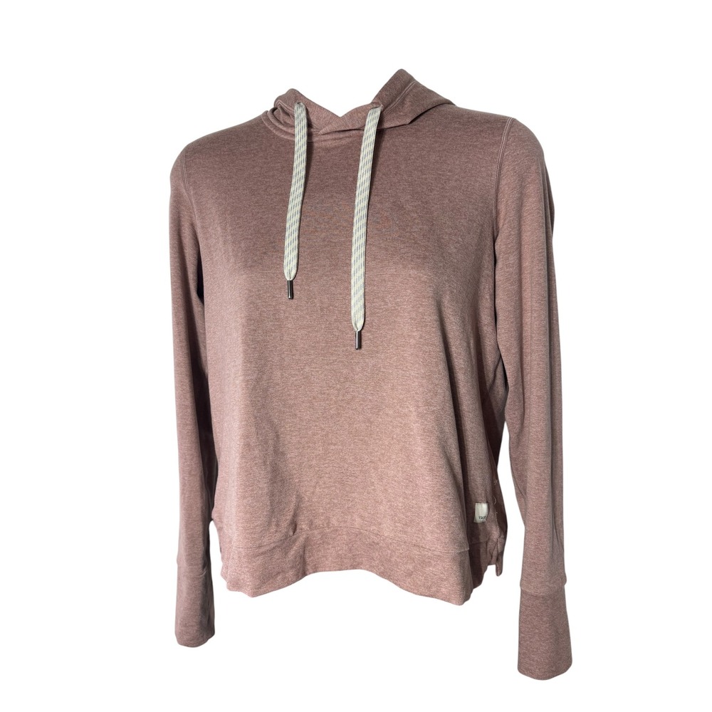 Vuori women's essential halo hoodie heathered